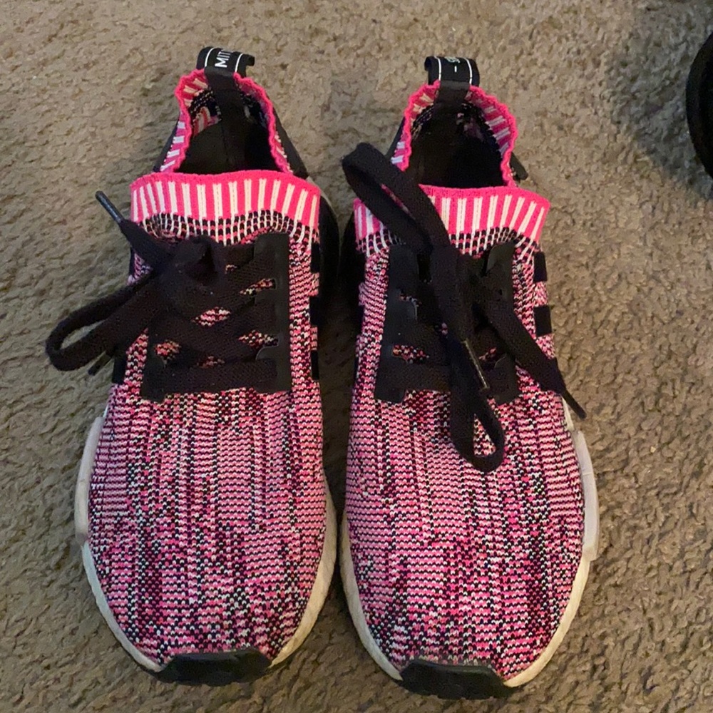 Pink and Black NMD adidas